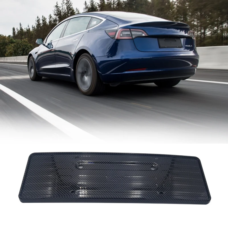 

Car Front & Rear License Plate Frame Mounting Fit for Tesla Model 3