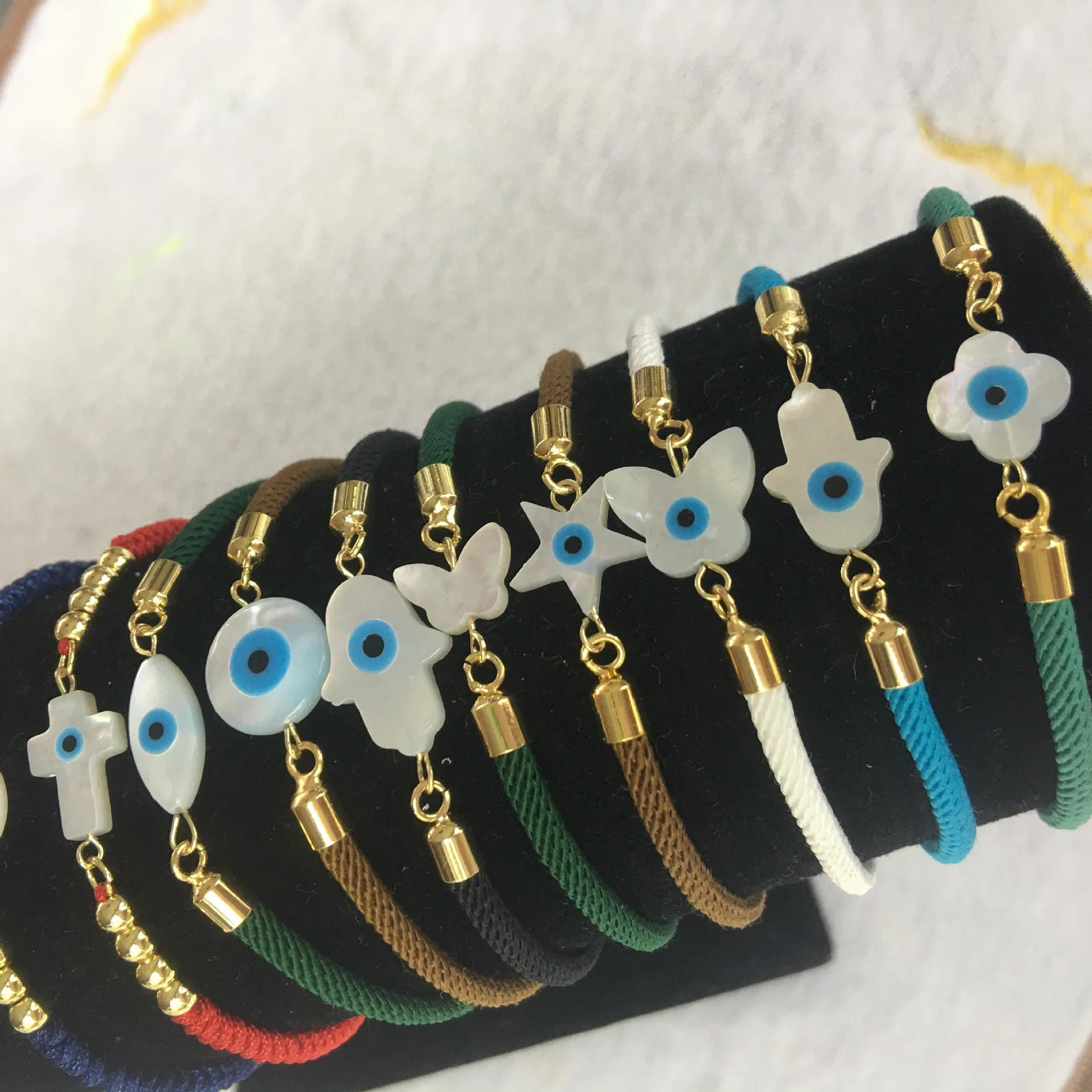 

8mm 10mm 12mm Natural White Shell Round Eye DIY Pendant Charm Chain Necklace Making Jewelry Wholesale