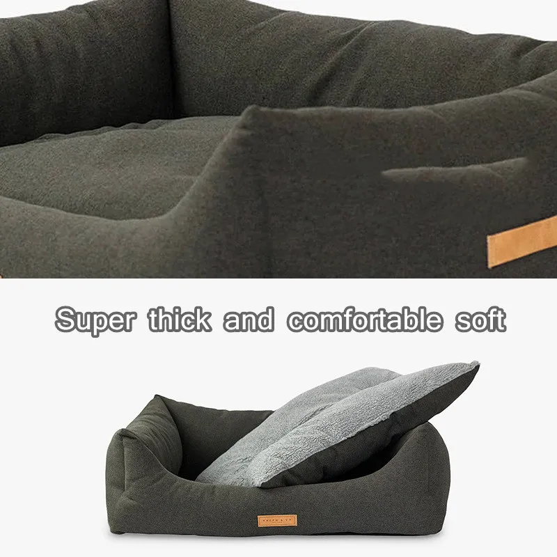 Большая кровать для домашнего питомца новинка домик всесезонный Универсальный