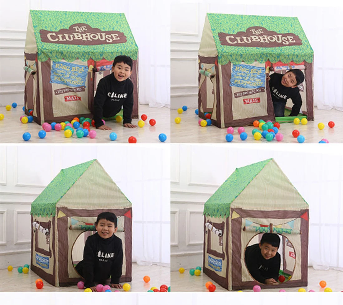 Детская игрушечная палатка JOYLOVE с героями мультфильмов игровая деревом частная