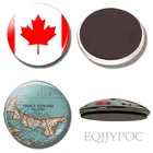 Дорожные магниты на холодильник, сувениры из стран Канады, канадский флаг, карта острова принца Эдуарда, магниты на холодильник, Декор, доска для сообщений