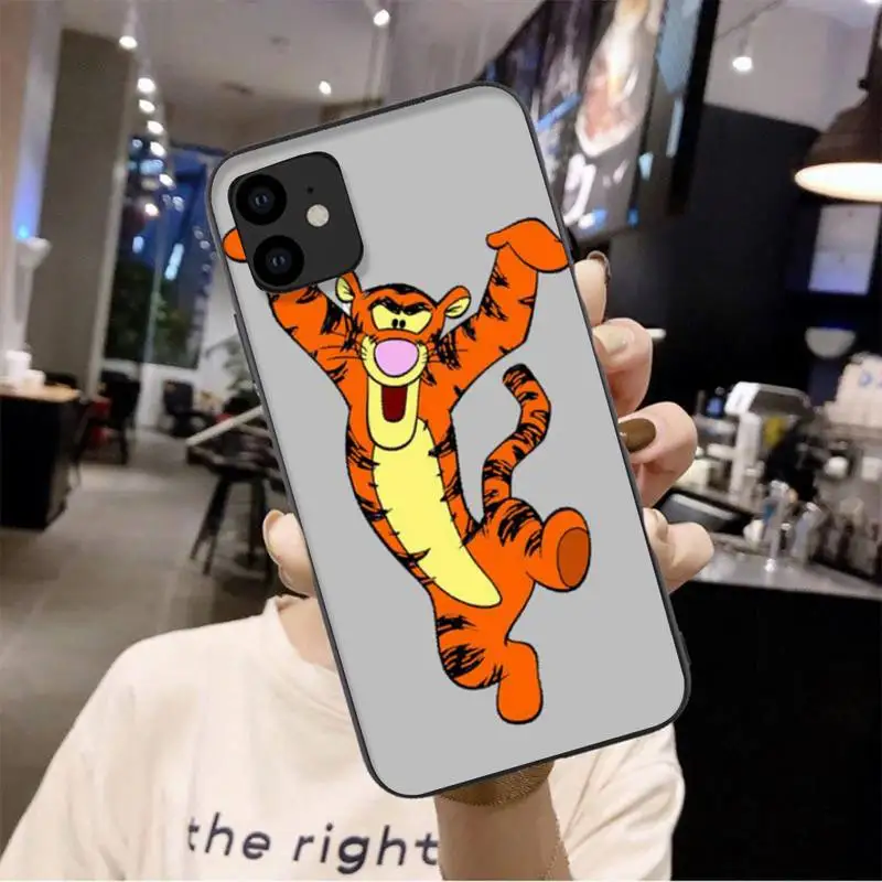 

LJHYDFCNB Tigger Phone Case For Iphone 6 6s 7 8 Plus XR X XS 11 12 Pro Mini Max