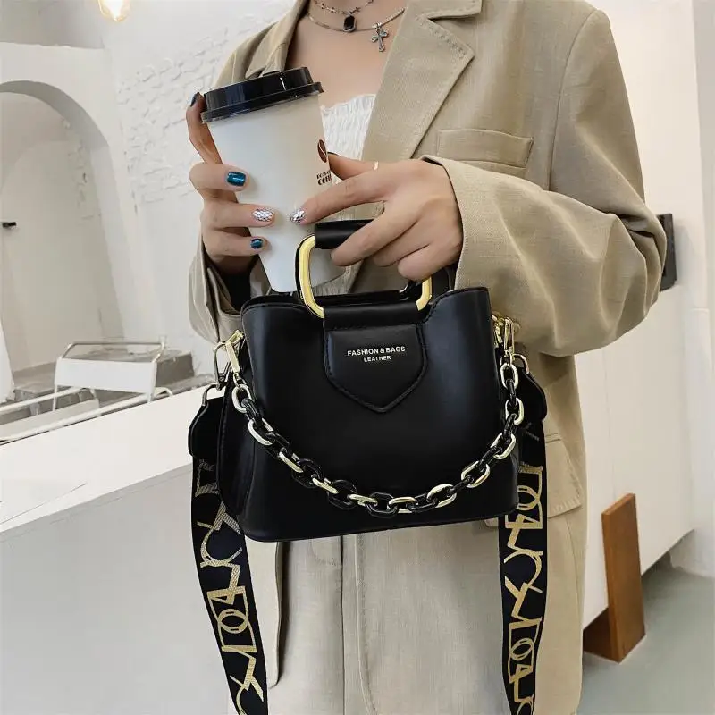 

2021 Luxury Women's Pu Leather Small Crossbody Bags with Short Handle Shoulder Purses and Handbag Casual Fashion Classic