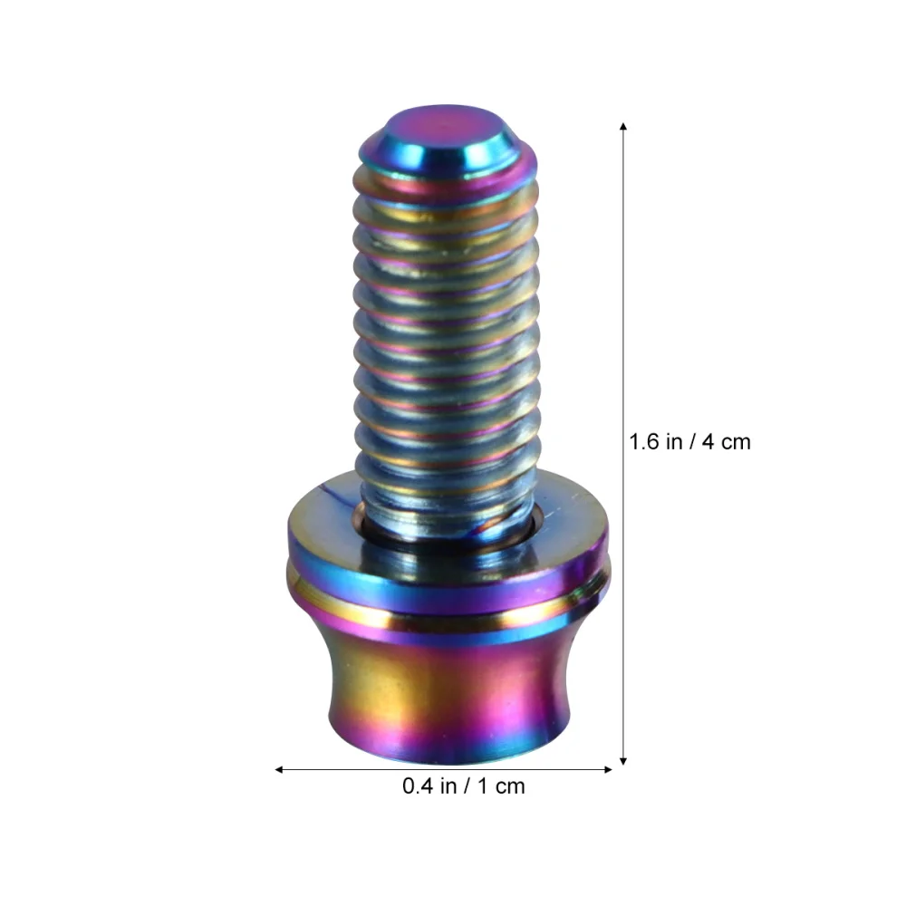 2 шт. винты из титанового сплава для рамы велосипеда|Дверные зажимы нержавеющей