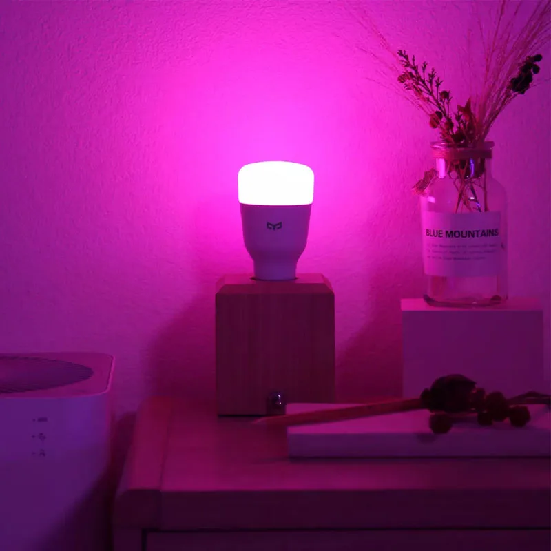 Умная Светодиодная лампа Yeelight 1S RGB E27 8 5 Вт Wi-Fi | Электроника
