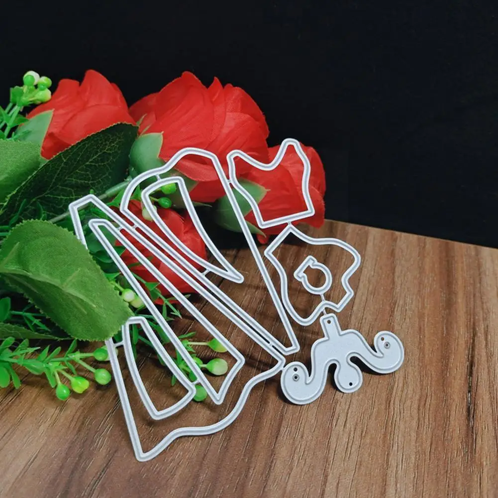 Cutting Dies Diy Dress Shape Pattern Stencils Scrapbooking Card Embossing Paper Frame Album Photo Stencil Make J3w0 | Дом и сад