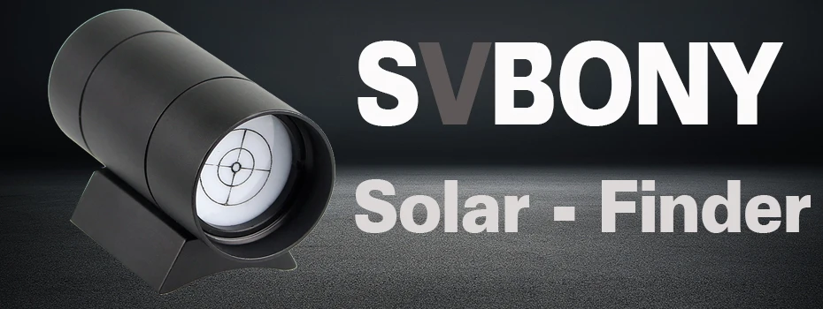 SVBONY солнечный искатель для позиционирования солнца полный Finderscope Eclipse и частичное наблюдение затмения для астрономии телескоп W2563