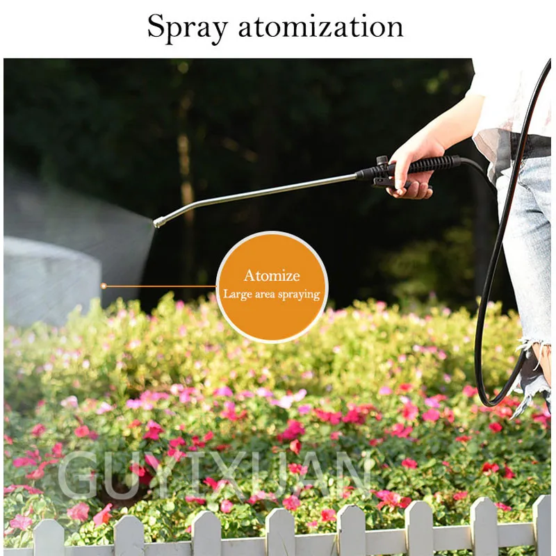 Небольшой перезаряжаемый рюкзак с электрическим распылителем плечевой тип