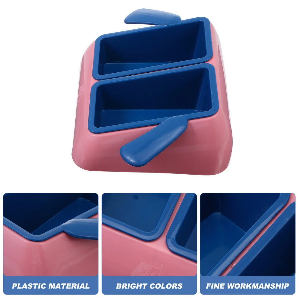 

1Pc Pet Bowl Household Cat Dog Feeding Bowl Lovely Pet Water Container