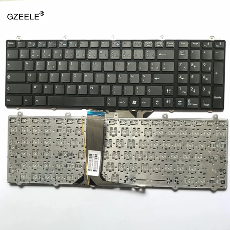 Клавиатура AZERTY с французской подсветкой для MSI GP60 GP70 CR70 CR61 CX61 CX70 CR60 GE70 GE60 GT60 GT70 GX60 GX70 0NC 0ND 0NE 2OC 2OD FR