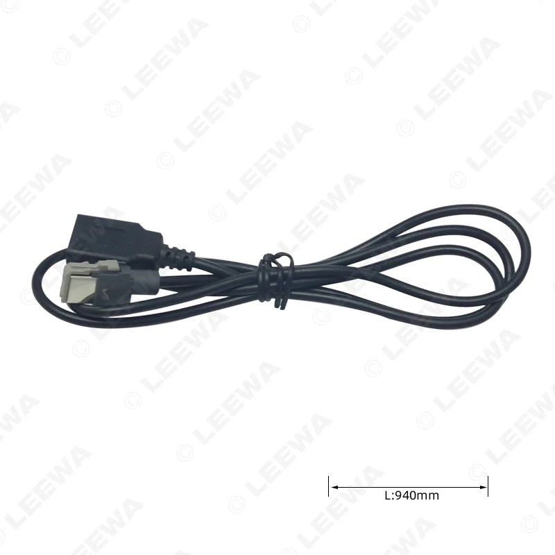 LEEWA 10X Оригинальный стандартный CD аудио разъем USB адаптер Conector для Peugeot 307 408 Citroen C4 C5 кабель передачи данных
