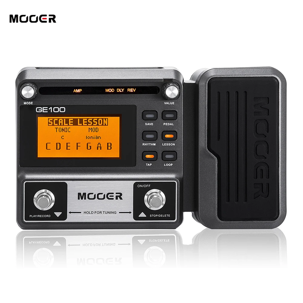 MOOER GE150 AMP Педаль для моделирования гитары с несколькими эффектами процессор