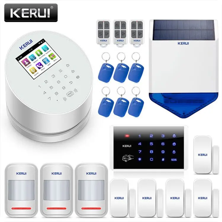 KERUI W2 WIFI GSM PSTN система сигнализации умный дом безопасности инфракрасный детектор