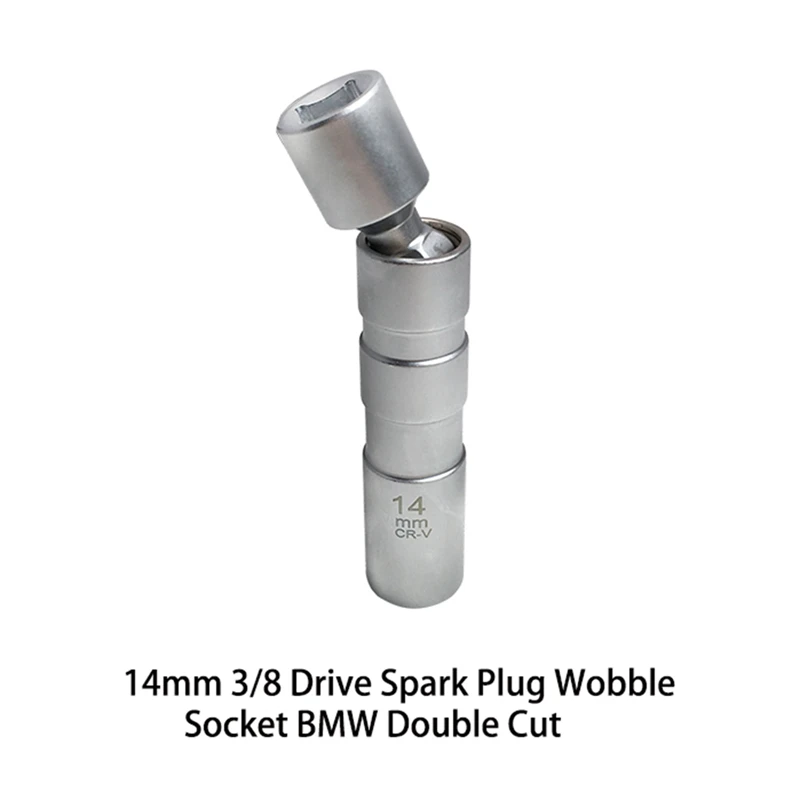 

Universal Magnetic Spark Plug Sleeve 14mm Spark Plug Removal Tool-14 Universal Spark Plug Sleeve Auto professional spare parts
