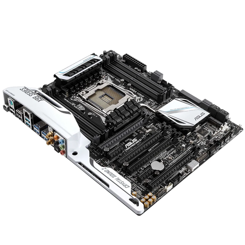 Материнская плата LGA 2011-V3 Asus X99-PRO/USB3.1 Intel X99 DDR4 3300(OC) МГц PCI-E 3 0 64 ГБ оверлок