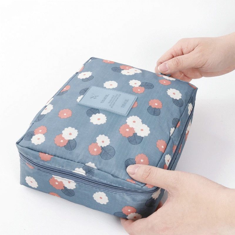 

Travel Storage Bag Oxford Cloth Cosmetic Bag Portable Toiletry Bag in Stock