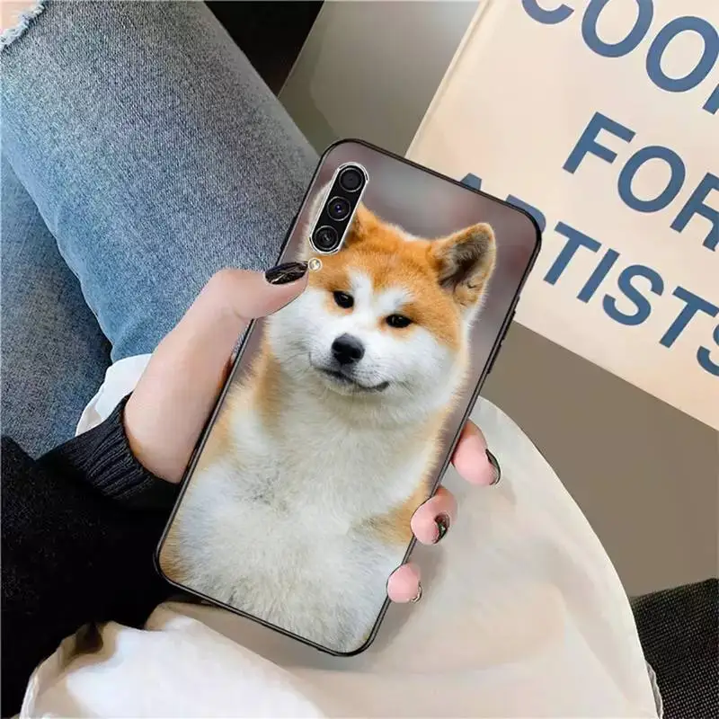 

Animal Cute dog Akita Phone Cases For Samsung galaxy S 9 10 20 A 10 21 30 31 40 50 51 71 s note 20 j 4 2018 plus