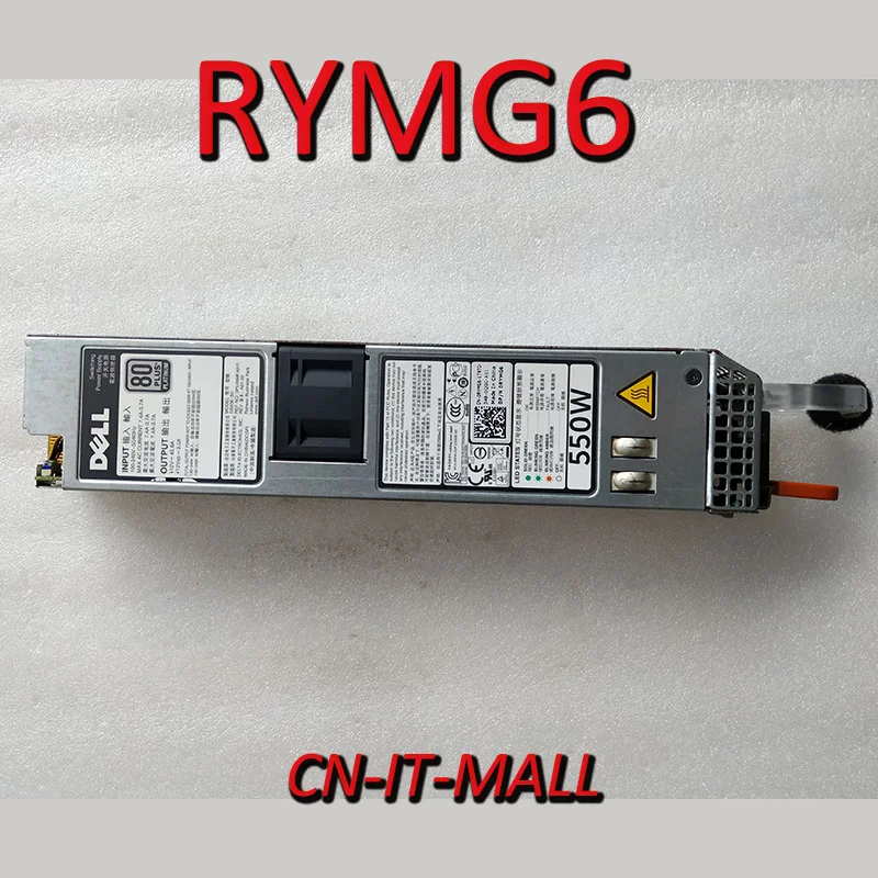 Вытяжной RYMG6 M95X4 D550E S0 DPS 550MB 550 Вт источник питания для PowerEdge R320 R420|Компьютерные
