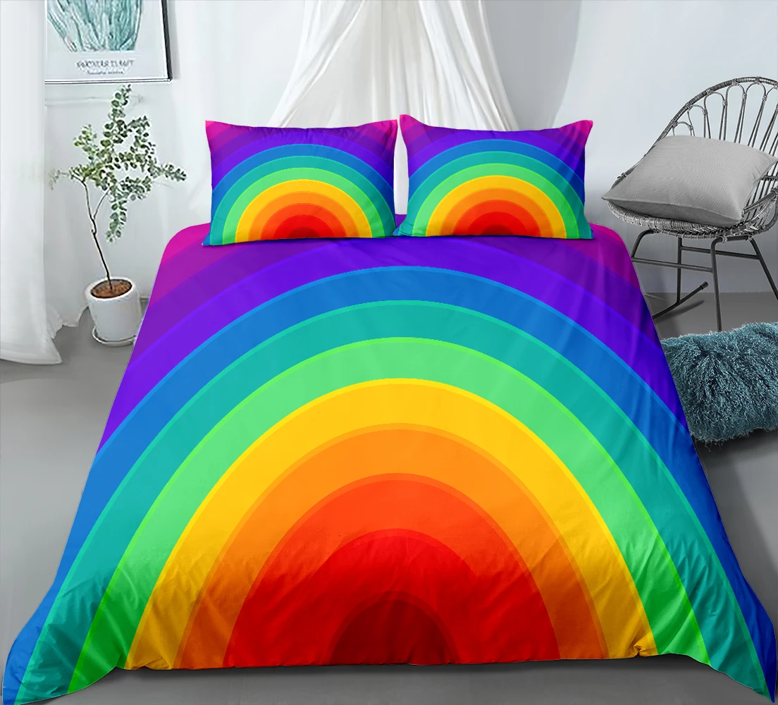 Красота Постельное белье 3D разноцветные штаны в полоску для девочек из 3