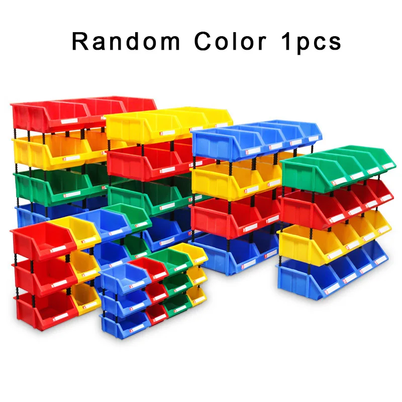 

1pcs Storage Box Screw Parts Hardware Classification Case Workshop Goods Shelves Components Tool Storage Box