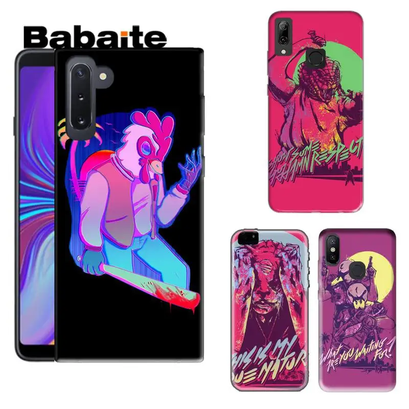 Babaite Горячая линия Майами 2 Сова мягкий чехол для телефона samsunga30 s 40 s8 20 huaweinova7pro 8x