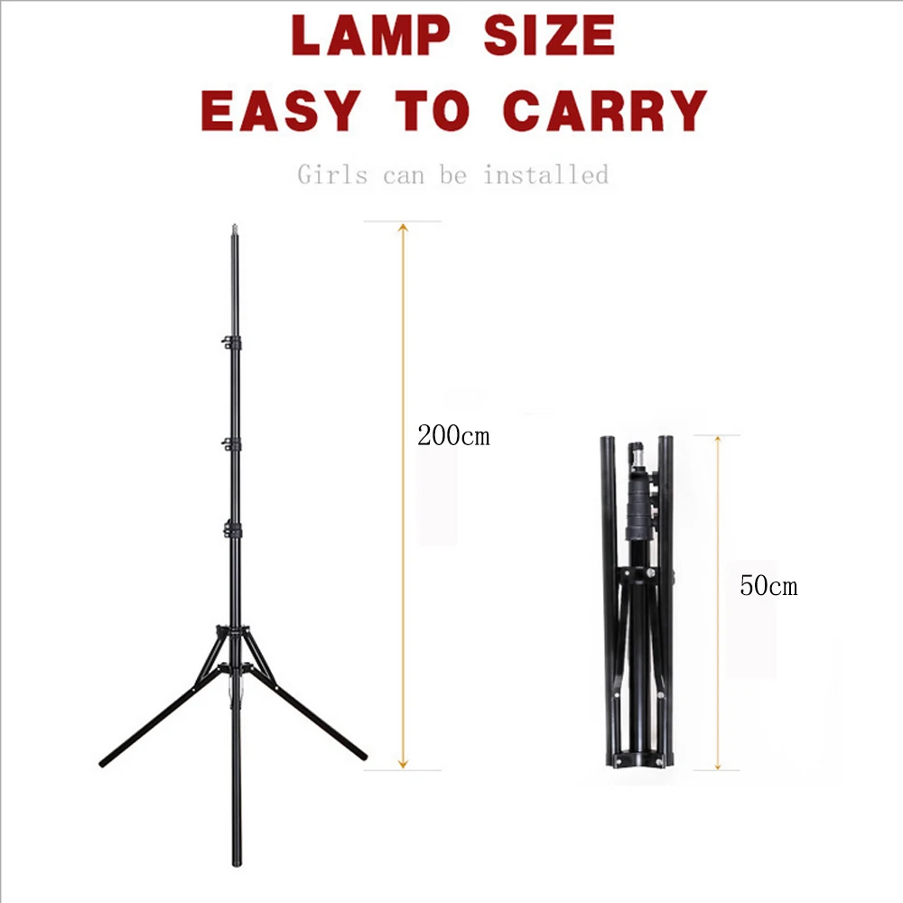 MAMEN 18 дюймов светодиодный светильник для видеосъемки 45 см фотосъемки Youtube прямая