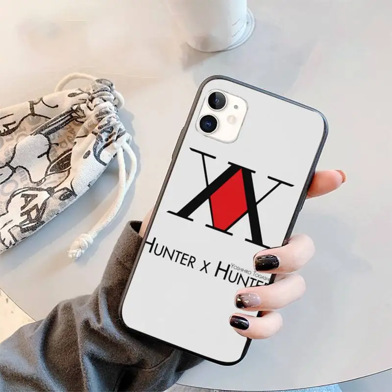 Чехол для телефона Hunter HXH Anime Для iPhone 11 12 pro XS MAX 8 7 6 6S Plus X 5S SE 2020 XR mini | Мобильные