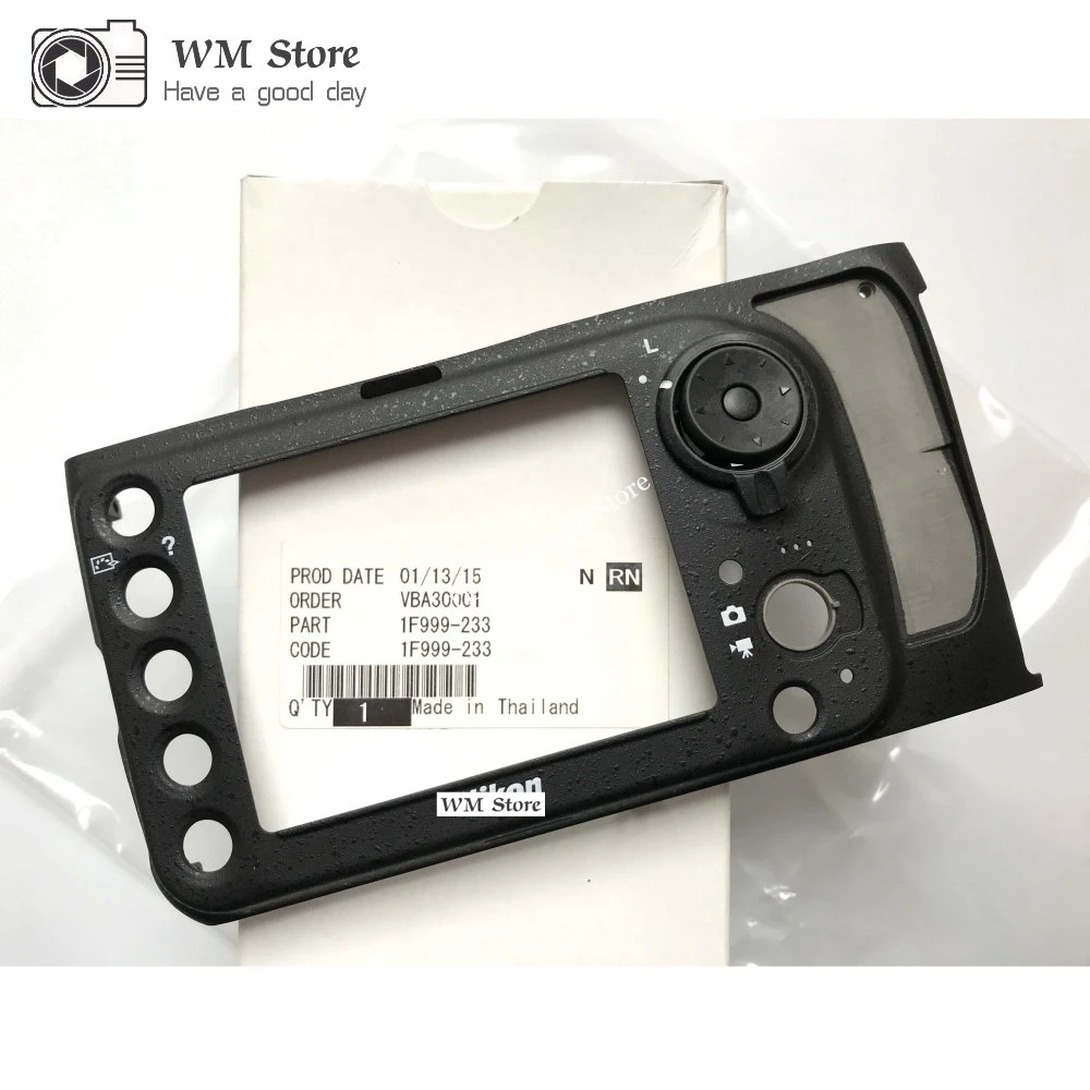 Новинка для Nikon D800 D800E задняя крышка Базовая Оболочка Чехол 1F999-233 запасные части