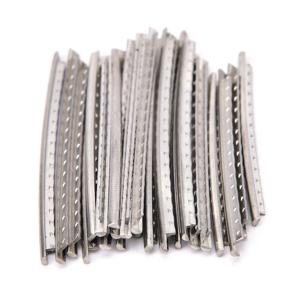 

24 Pcs Electric Guitar Frets Wire Fretwire 2.2mm Copper-nickel Alloy