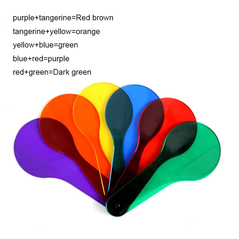 Детские развивающие игрушки Монтессори 6 шт./партия для детей рисование цветовое