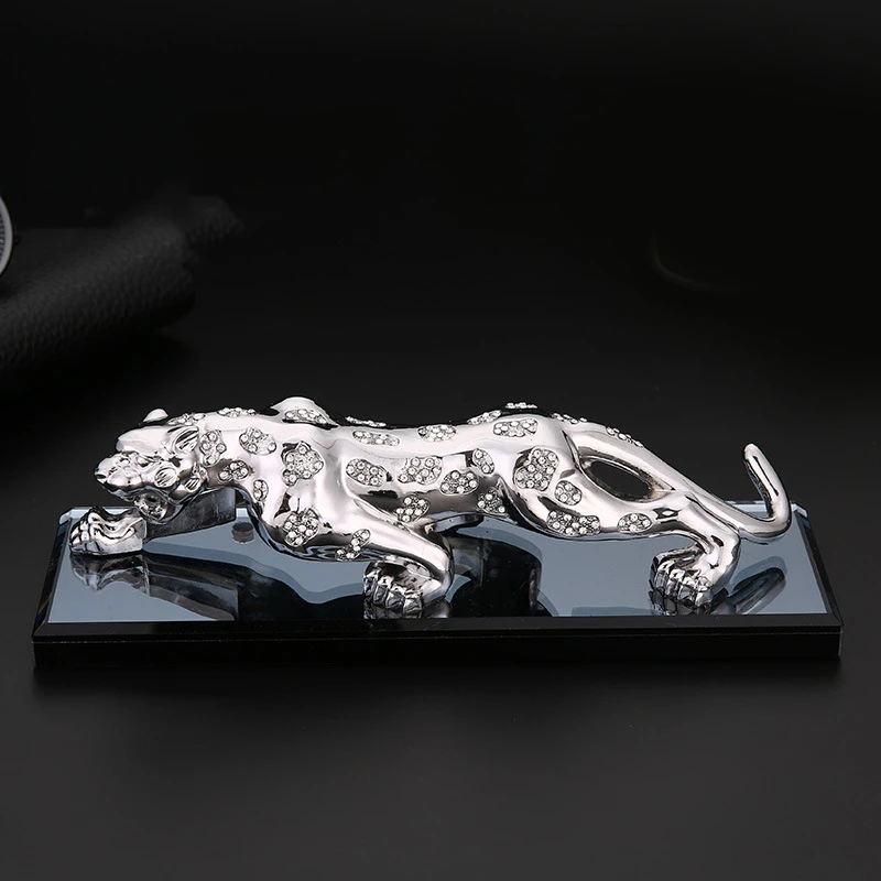 Цветок дрель Леопардовый автомобиля парфюмерные аксессуары с пьедестал салона