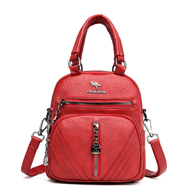 2020 Маленький Многофункциональный роскошный кожаный рюкзак для девочек Sac A Dos