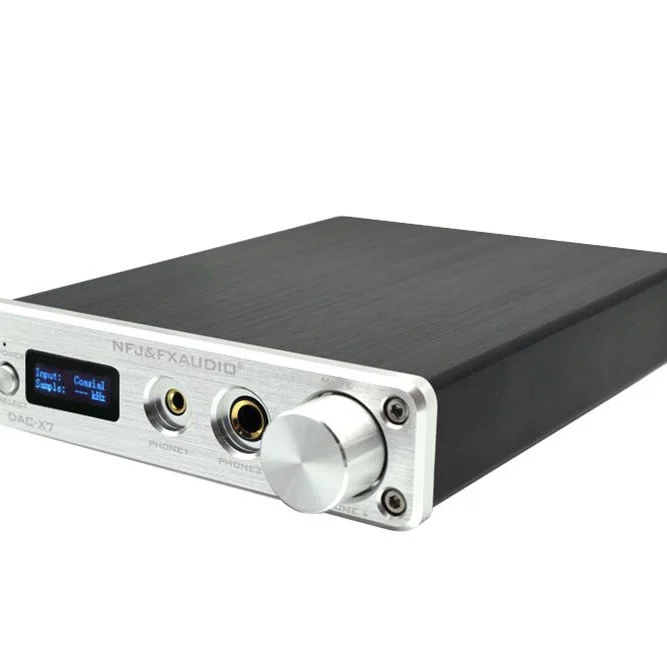 

FX AUDIO DAC-X7 DSD256 32Bit384K USB HIFI AUDIO Decoder Headphone Amplifier