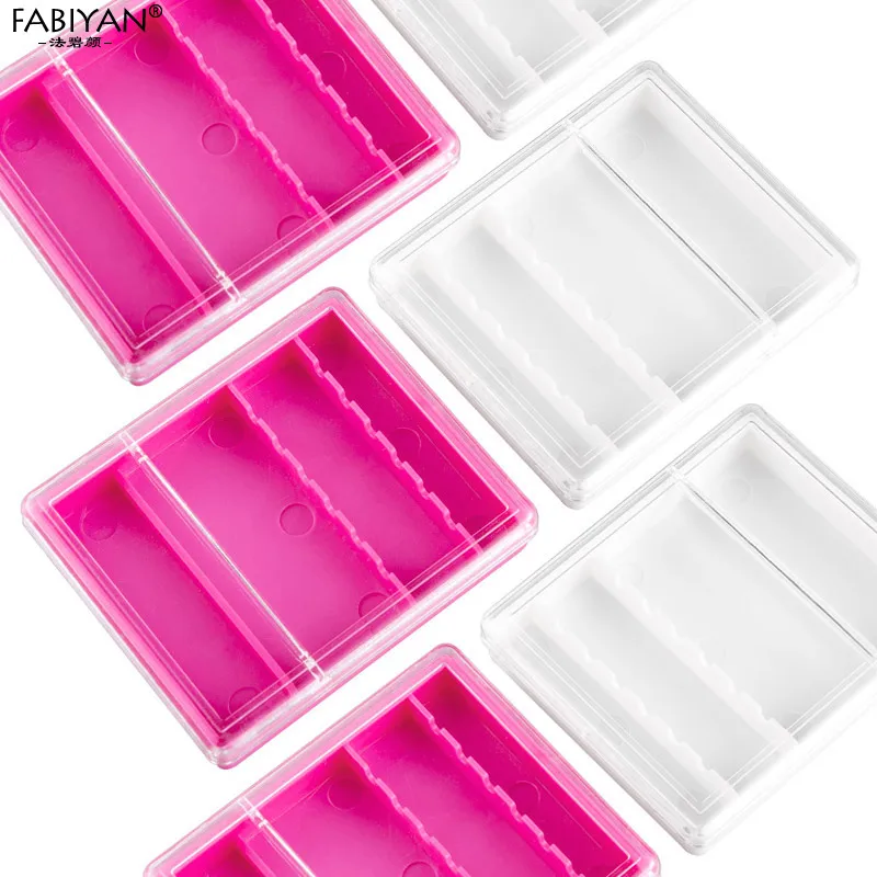 Акриловый держатель для дизайна ногтей 6 элементов чехол хранения пустой