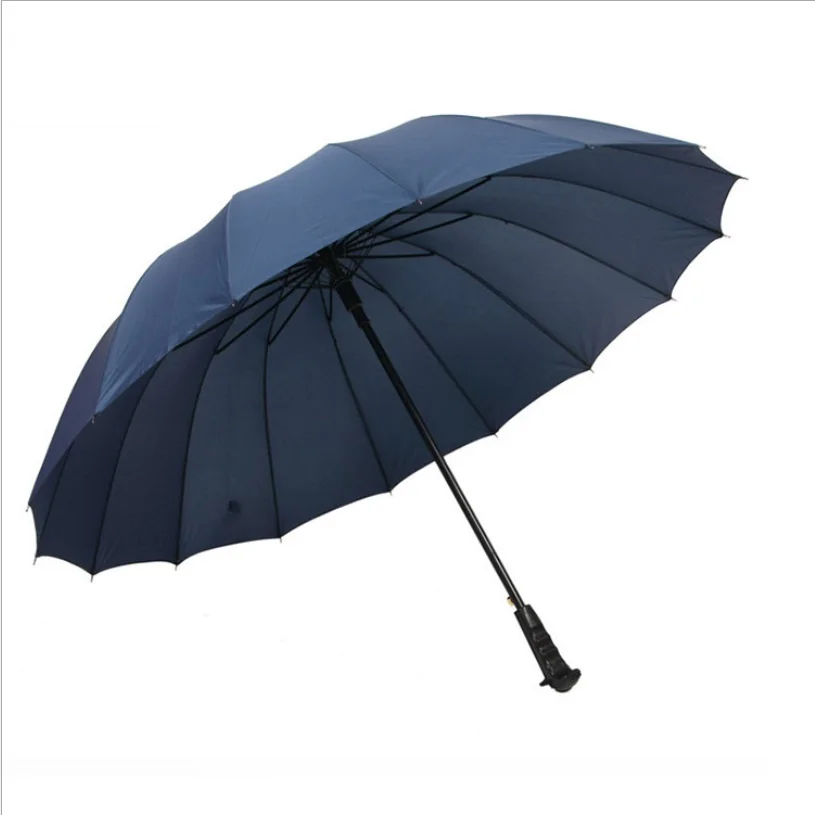 Rainy Man Lady 16ribs 100cm Streth Long-Handle Colourful Automatic Rainbow Umbrella | Дом и сад