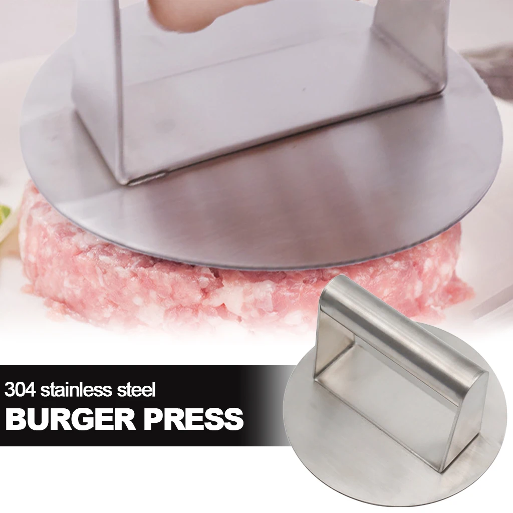 Professional Burger Press Grill Press Burger BBQ Grill Press Non-Stick Bacon Presser Spatula