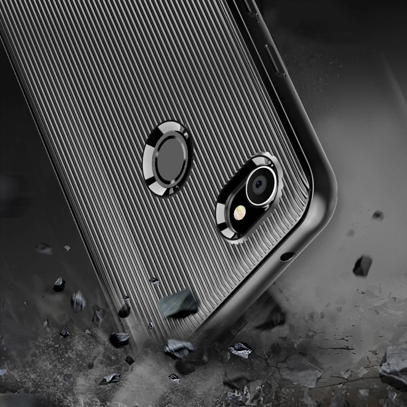 Силиконовый чехол для телефона Google Pixel 3a XL с защитой от падения защитный бампер