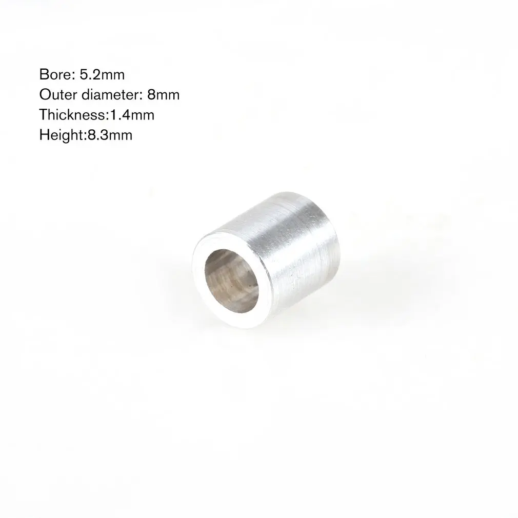 

10PCS M5*8.3mm Openbuilds Aluminium Spacer V-slot Isolation Column Separate Pillar Quarantine Bore 3D Printer Parts