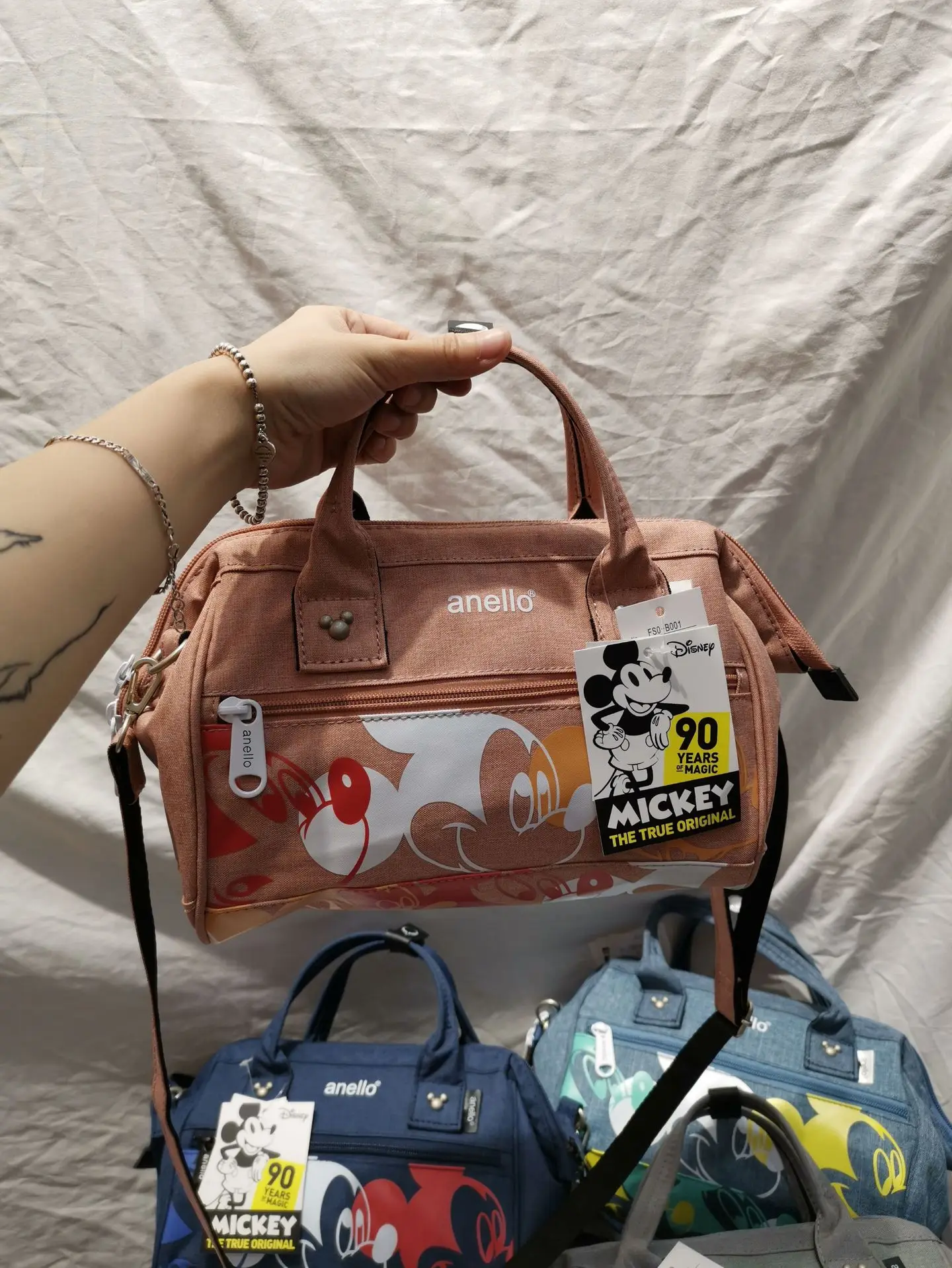 Disney Mickey хули женские сумки через плечо дамская сумочка Минни дорожная сумка