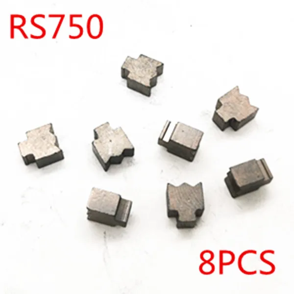 8PCS Углеродная сменная щетка для RS775 RS750 RS755 RS 775 755 750 BOSCH MAKITA DEWALT HITACHI METABO Milwaukee WORX Hilti Ryobi Motor - Цвет: 8PCS