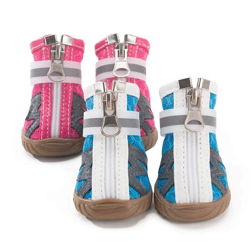 Осенне зимняя обувь для щенков с мягкой подошвой плюшевый всесезонный анти