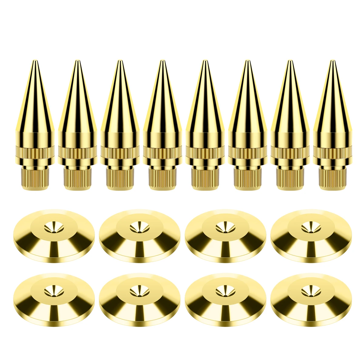 4 шт. Чистый медный динамик M6x36 коробка шипы подставка ударная подушка для ног