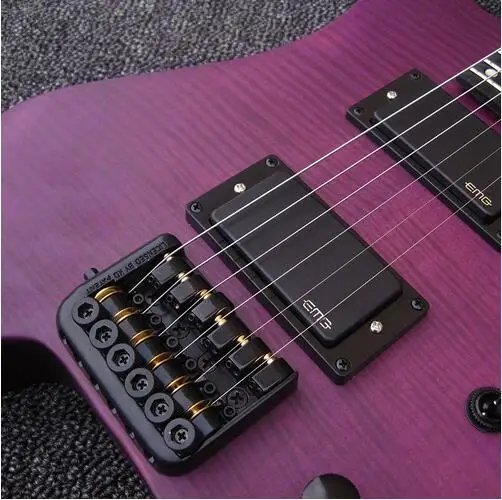 Завод+ Strandberg Boden OS6 6 струн фиолетовый Электрогитара без головки грифа strandberg безголовая гитара