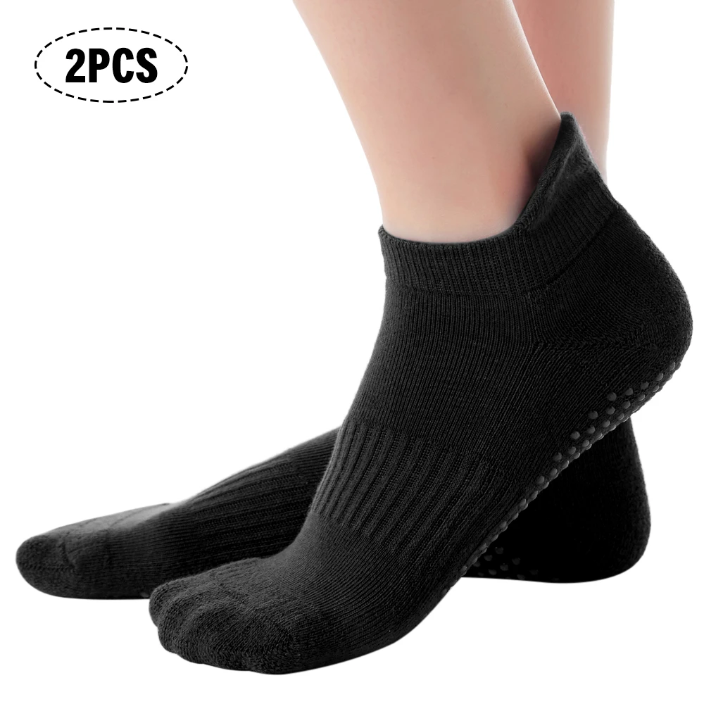 2 пары женских носков для йоги спортивные носки с низким вырезом Балетные Носки
