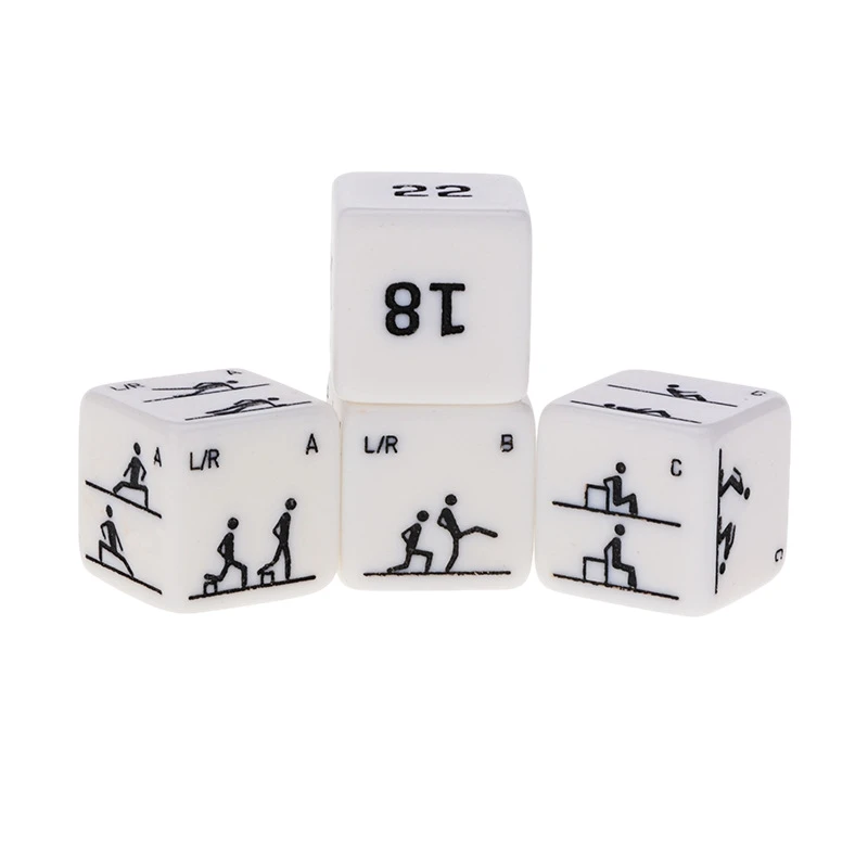 

Workout Dice Sculpture Activities Sensory Integration Training Equipment