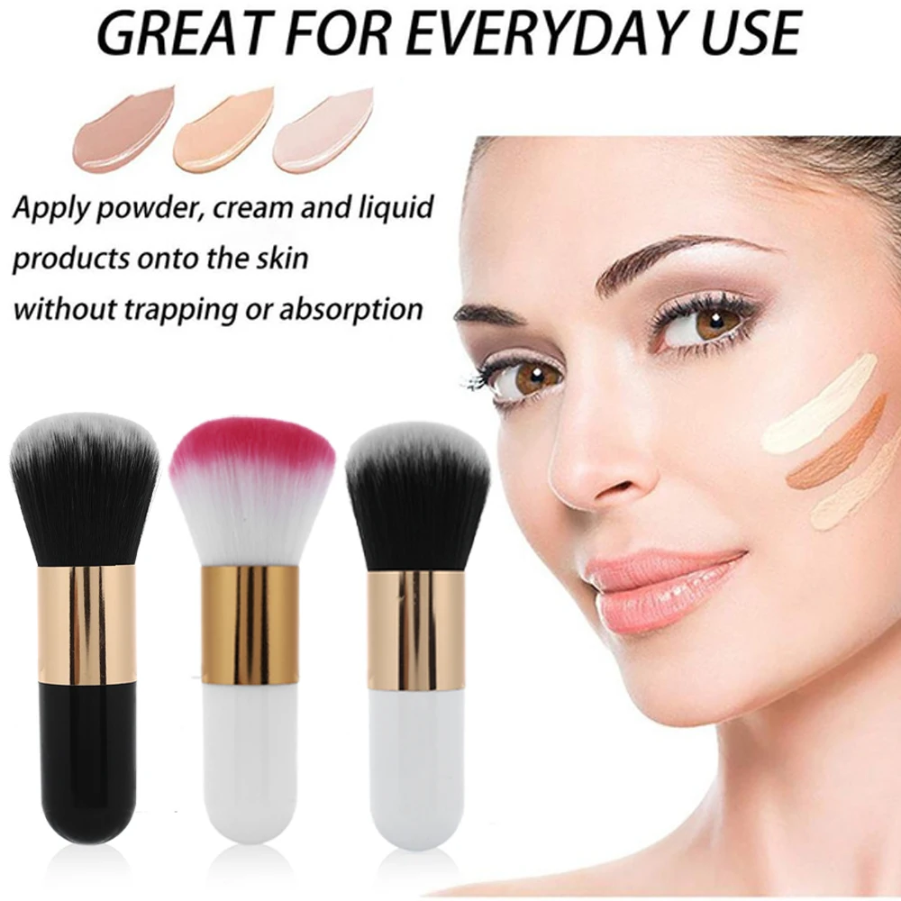 

1PCS Makeup Brushes Foundation Brush Face Blush Brush Professional Large Cosmetics Soft Foundation Make Up Tools