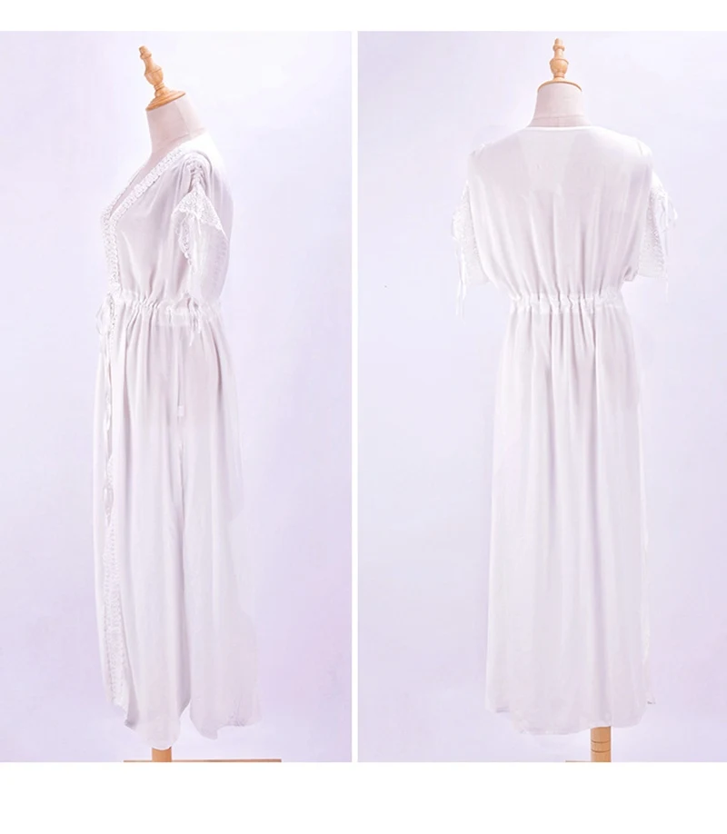 

Beach Dress Bathing Suit Women Caftan Dress Beach Cover Up Vacation Outfits Summer Beachwear Bikini Cover Up Lace Dress Women