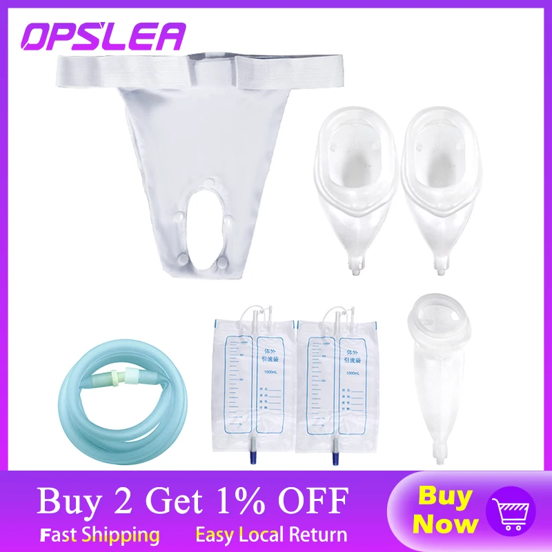 1 шт. медицинский силиконовый мешок для мочи 1000 мл | Красота и здоровье