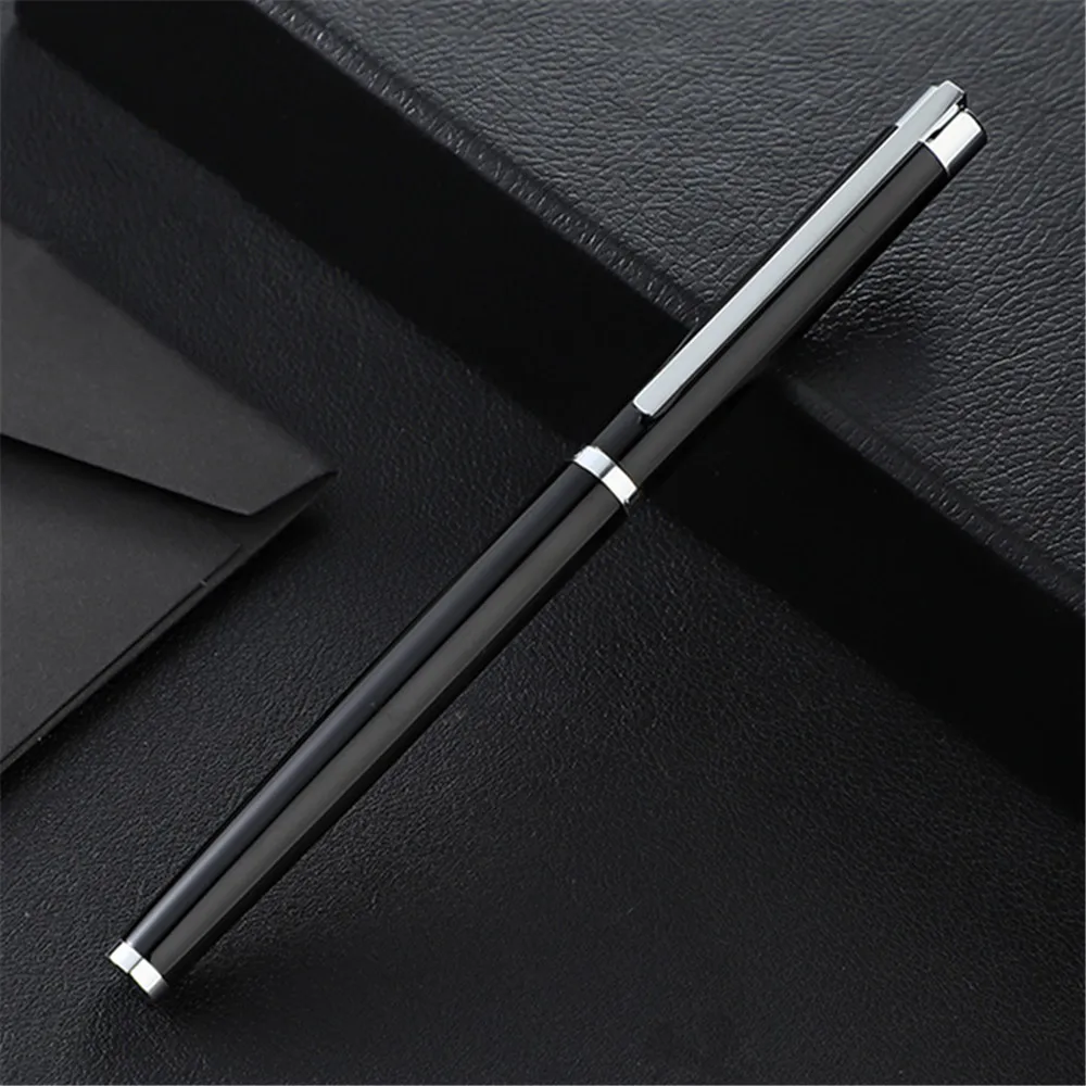 Перьевая ручка Jinhao с плоским наконечником роскошный карандаш чистого цвета для