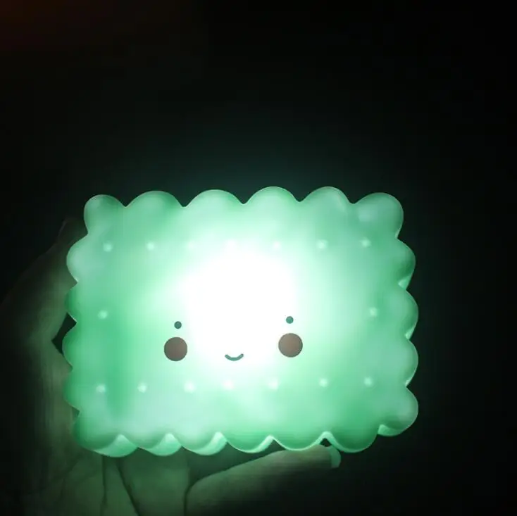 

Led Seven-colour Night Lamp Water Drop Silicone Night Lamp Silicone Night Lamp